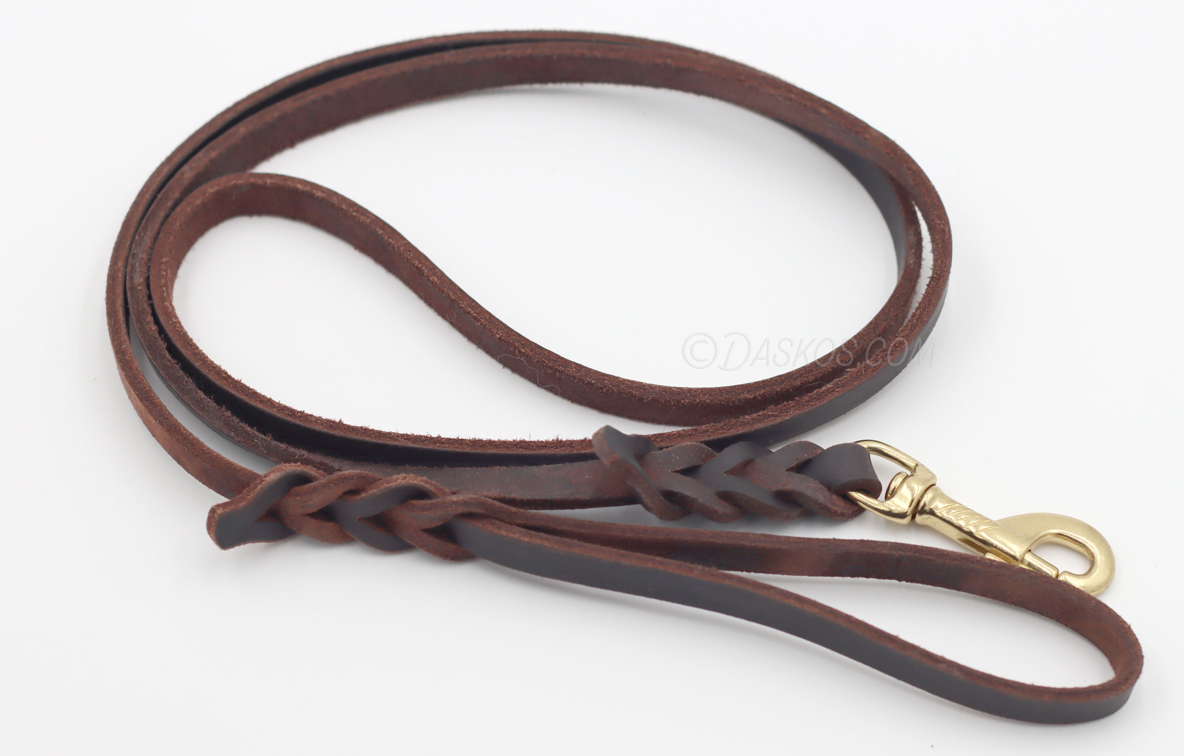 Premium Leather Dog Lead by Canine Exrteme